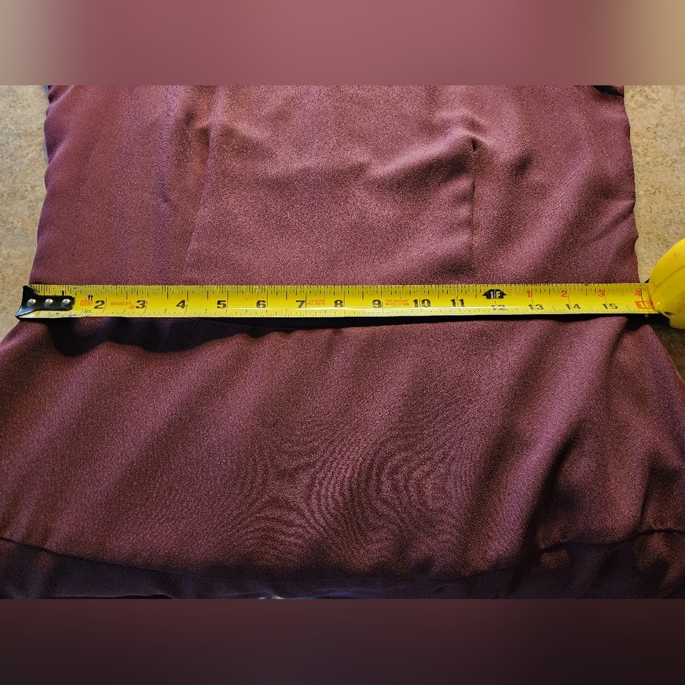 Ann Taylor Deep Plum Long Sleeve Dress Size 10 NWT - Picture 8 of 12